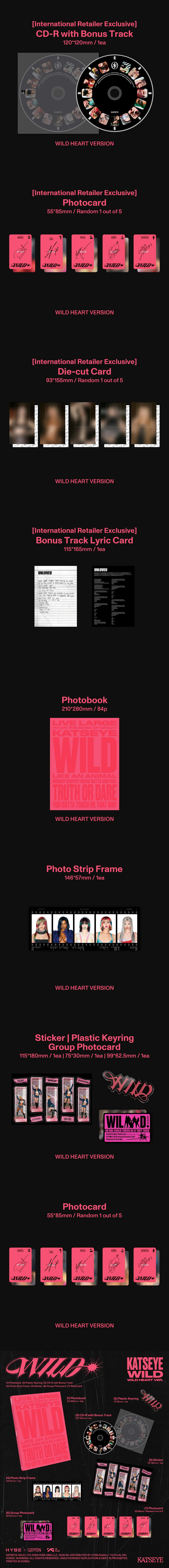 KATSEYE - WILD (International Retailer Exclusive)