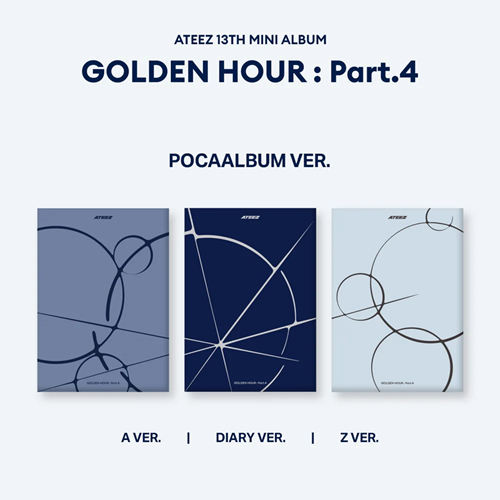 ATEEZ – 13th Mini Album [GOLDEN HOUR : Part.4] (POCAALBUM VER.)
