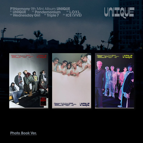 P1Harmony – 9th Mini Album [UNIQUE] (Photobook Ver.)
