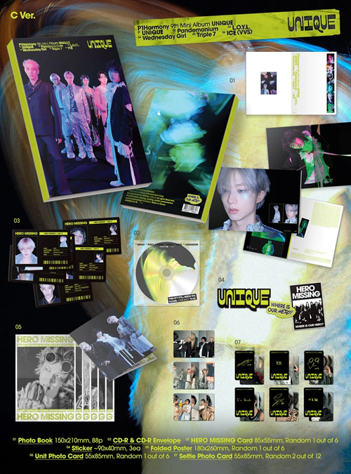 P1Harmony – 9th Mini Album [UNIQUE] (Photobook Ver.)