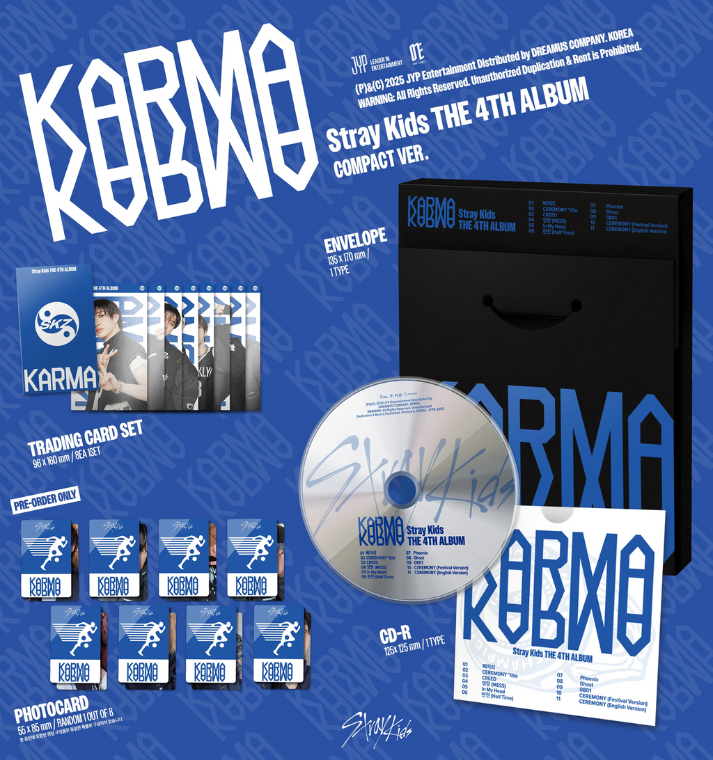 Stray Kids – The 4th Full Album [KARMA] (COMPACT VER.)