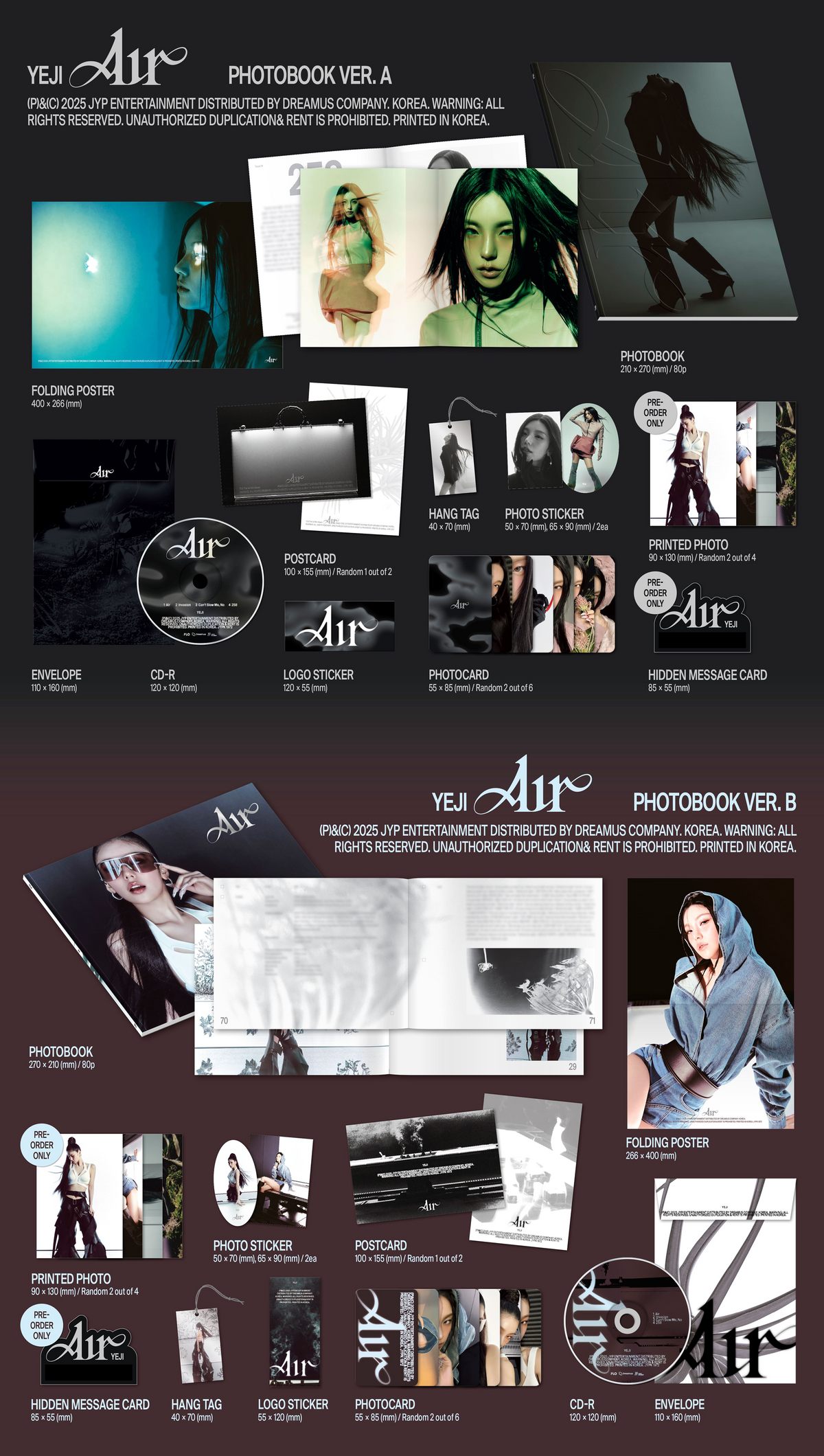 YEJI – [Air] (Photobook Ver.)